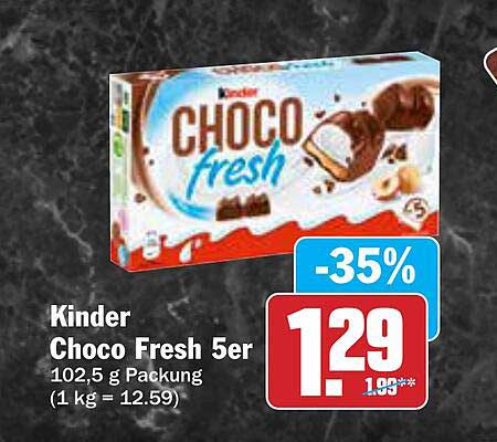 Kinder Choco Fresh 5er Packung