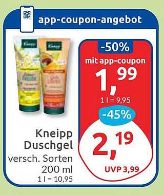 Kneipp Duschgel 200 ml – Verschiedene Sorten