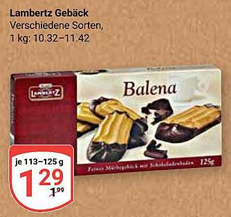 Lambertz Gebäck - Balena, 125 g