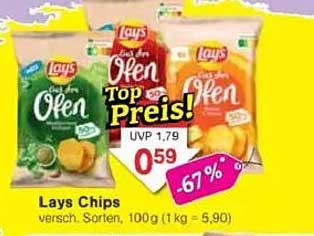 Lays Chips, 100 g, verschiedene Sorten