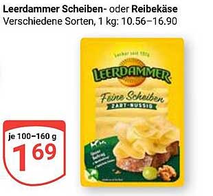 Leerdammer Scheiben- oder Reibekäse - Verschiedene Sorten, 1 kg: 10.56–16.90