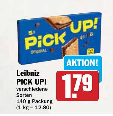 Leibniz PICK UP! verschiedene Sorten 140 g
