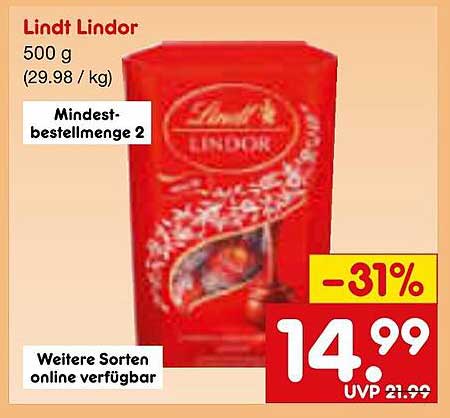 Lindt Lindor 500 g