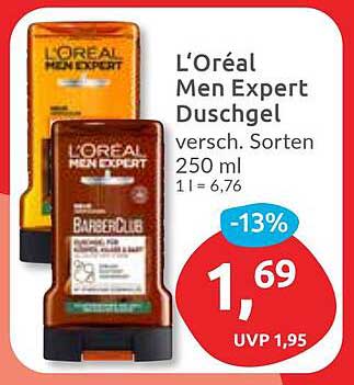 L'Oréal Men Expert Duschgel versch. Sorten 250 ml