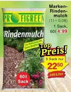 Marken-Rindenmulch 601 Sack