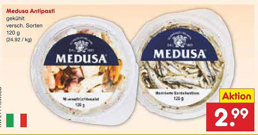 Medusa Antipasti 120 g - verschiedene Sorten