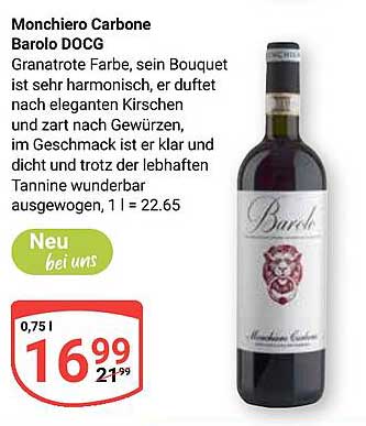 Monchiero Carbone Barolo DOCG