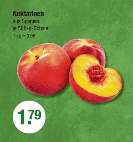 Nektarinen aus Spanien je 500-g-Schale