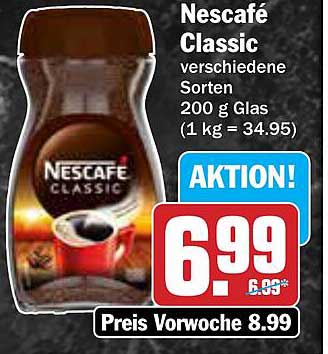 Nescafé Classic 200 g Glas