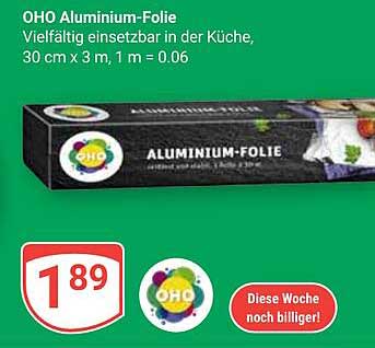 OHO Aluminium-Folie