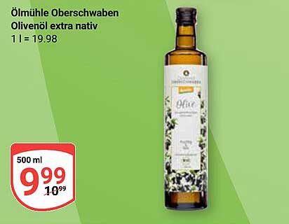 Ölmühle Oberschwaben Olivenöl extra nativ 500 ml