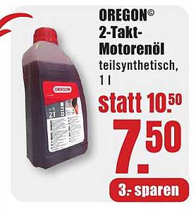 OREGON® 2-Takt-Motorenöl teilsynthetisch, 1 l