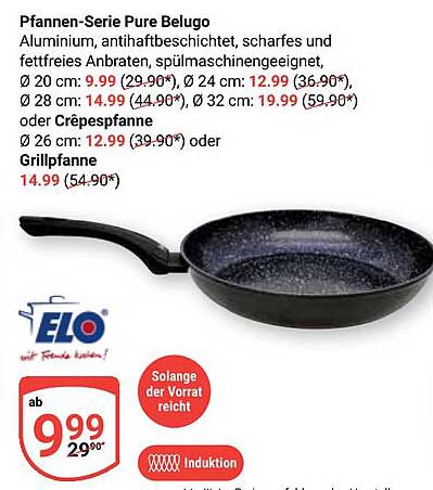 Pfannen-Serie Pure Belugo
