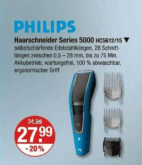Philips Haarschneider Series 5000 HC5612/15