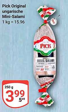 Pick Original ungarische Mini-Salami