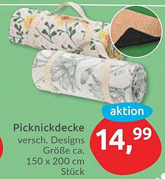 Picknickdecke - verschiedene Designs