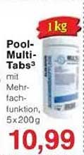 Pool-Multi-Tabs 1kg mit Multifunktion, 5x200g