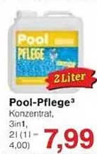 Pool-Pflege³ 3in1 - Konzentration für Ihr Schwimmvergnügen