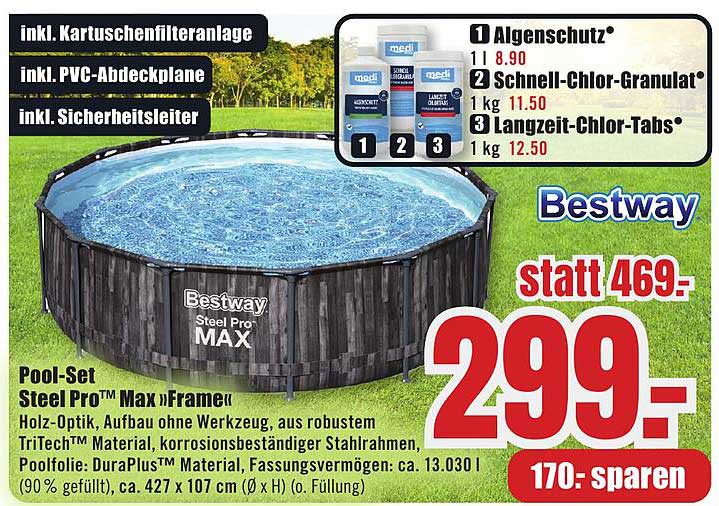 Pool-Set Steel Pro™ Max "Frame"