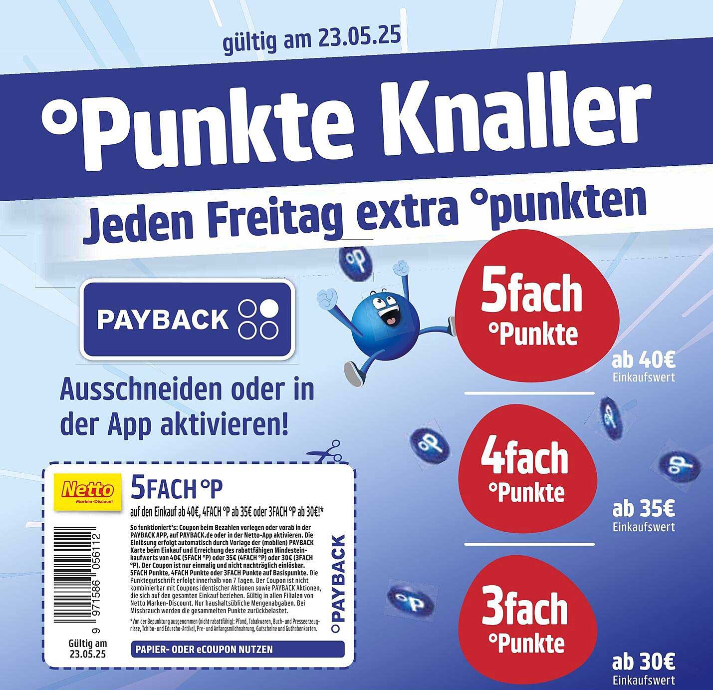 Punkte Knaller - Extra Punkte am Freitag!