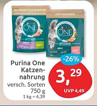 Purina One Katzennahrung - verschiedene Sorten 750 g
