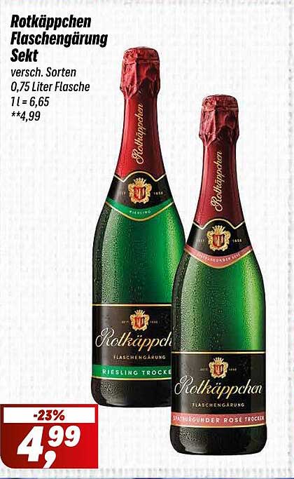 Rotkäppchen Flaschengärung Sekt
