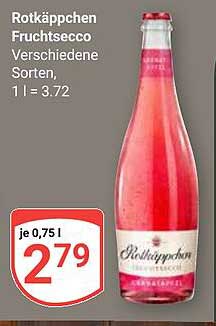 Rotkäppchen Fruchtsecco verschiedene Sorten
