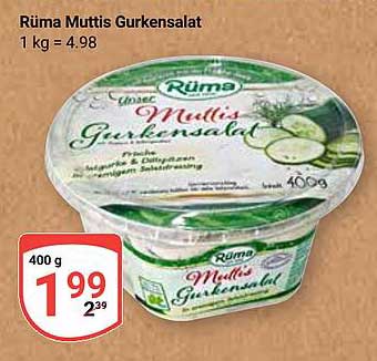Rüma Mutti's Gurkensalat 400 g