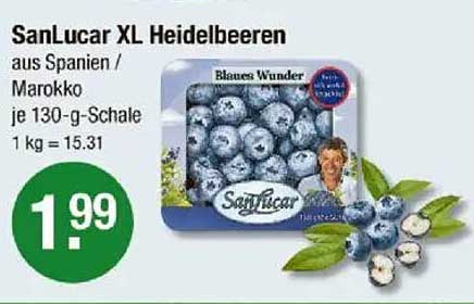 SanLucar XL Heidelbeeren