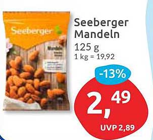 Seeberger Mandeln 125 g