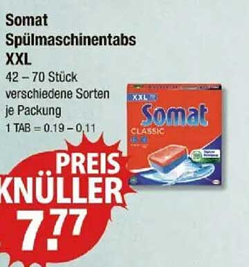 Somat Spülmaschinentabs XXL - 42-70 Stück