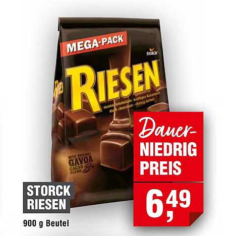 STORCK RIESEN Mega-Pack 900 g Beutel