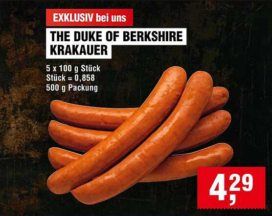 THE DUKE OF BERKSHIRE KRAKAUER
