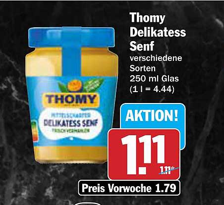 Thomy Delikatesse Senf 250 ml