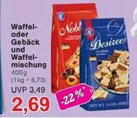 Waffel- oder Gebäck und Waffelmischung 400g