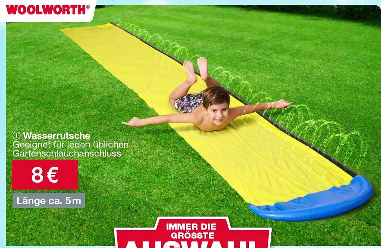 Wasserrutsche 5m