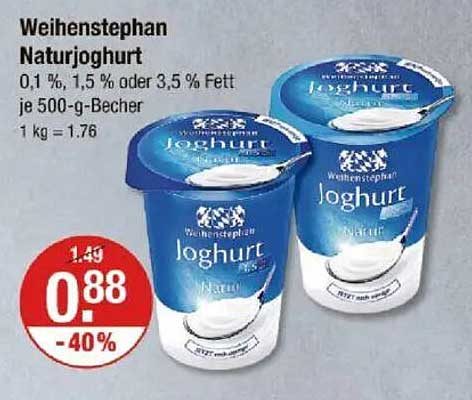 Weihenstephan Naturjoghurt