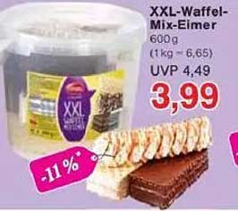 XXL-Waffel-Mix-Eimer 600 g