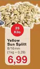 Yellow Sun Splitt 25 kg