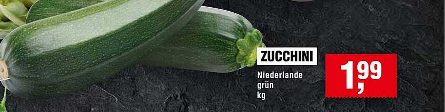 Zucchini Niederlande grün kg