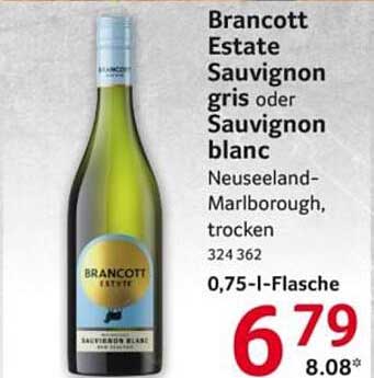 Brancott Estate Sauvignon gris oder Sauvignon blanc