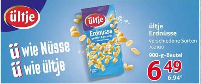 ültje Erdnüsse verschiedene Sorten 782 930 900-g-Beutel
