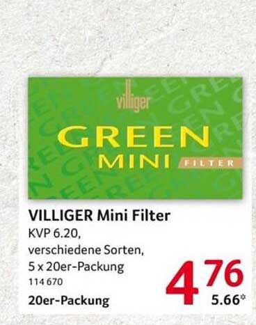 VILLIGER Mini Filter