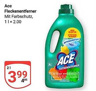 Ace Fleckenentferner Mit Farbschutz, 1 L