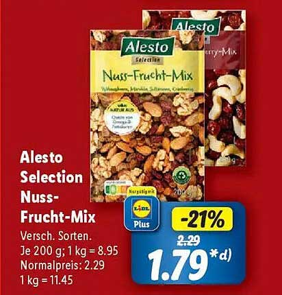 Alesto Selection Nuss-Frucht-Mix