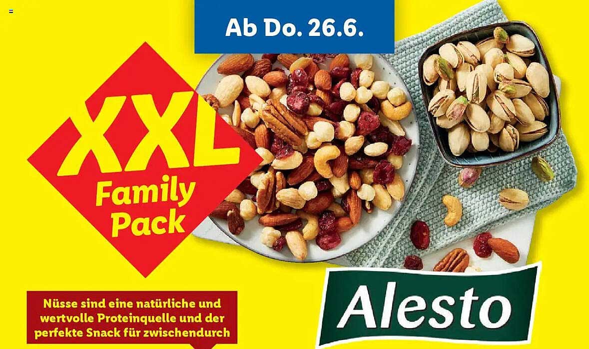 Alesto XXL Family Pack – Nüsse für jeden Anlass