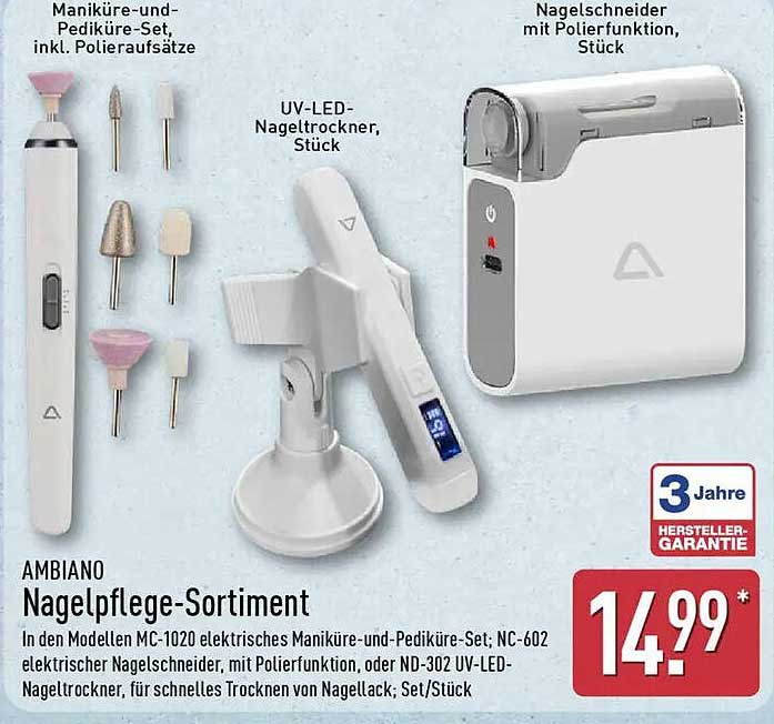 AMBIANO Nagelpflege-Sortiment