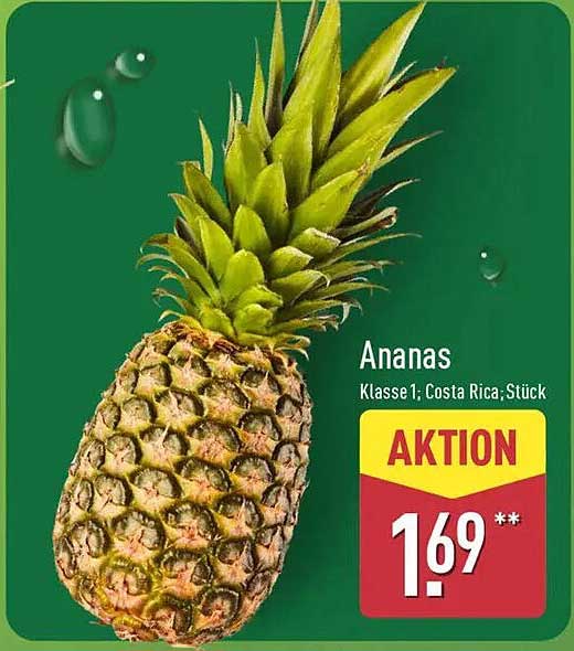 Ananas Klasse 1: Costa Rica; Stück