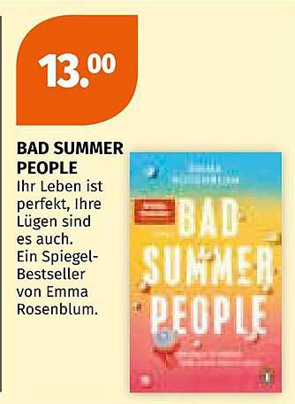 BAD SUMMER PEOPLE von Emma Rosenblum