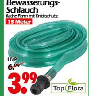 Bewässerungs-Schlauch 15 Meter mit Knickschutz
